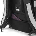 DICOTA Hi-Vis V2 Rucksack Schwarz Polyethylenterephthalat, Thermoplastische Polyurethane (TPU)