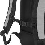 DICOTA Hi-Vis V2 Rucksack Schwarz Polyethylenterephthalat, Thermoplastische Polyurethane (TPU)