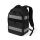 DICOTA Hi-Vis V2 Rucksack Schwarz Polyethylenterephthalat, Thermoplastische Polyurethane (TPU)