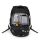 DICOTA Hi-Vis V2 Rucksack Schwarz Polyethylenterephthalat, Thermoplastische Polyurethane (TPU)