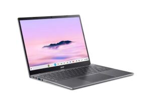 Acer Chromebook Plus 514 CBE594-2T-TCO-35P7 Intel Core 3 100U 35,6 cm (14") Touchscreen WUXGA 8 GB LPDDR5x-SDRAM 256 GB SSD Wi-Fi 7 (802.11be) ChromeOS Grau