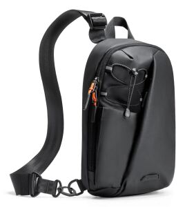 Inateck FB01003 Polyester Schwarz Unisex Schultertasche