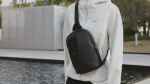 Inateck FB01003 Polyester Schwarz Unisex Schultertasche