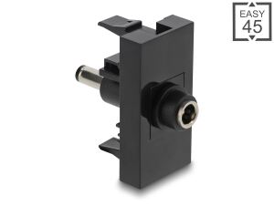 DELOCK Easy 45 Modul DC 5,5 x 2,1 mm BUzu DC 5,5 x 2,5 mm ST
