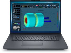 DELL Pro Max 18 Plus MB18250 Intel Core Ultra 7 265HX Mobiler Arbeitsplatz 45,7 cm (18") Quad HD+ 32 GB DDR5-SDRAM 1 TB SSD NVIDIA RTX PRO 3000 Blackwell Wi-Fi 7 (802.11be) Windows 11 Pro Schwarz Deutsch