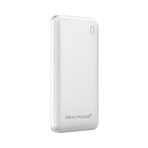 REALPOWER PB-10000 SSB,10.000mAh,Feststoffbatterie,weiss