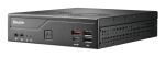 Shuttle Slim PC DH810 , S1851, 1x HDMI (2.1), 1x DP, 1x USB-C (DP), 1x 2.5" , 2x M.2, 2x LAN (Intel 1G + 2.5G), 2x COM, 24/7 Dauerbetrieb, inkl. VESA