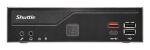 Shuttle Slim PC DH810 , S1851, 1x HDMI (2.1), 1x DP, 1x USB-C (DP), 1x 2.5" , 2x M.2, 2x LAN (Intel 1G + 2.5G), 2x COM, 24/7 Dauerbetrieb, inkl. VESA