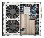 Shuttle Slim PC DH810 , S1851, 1x HDMI (2.1), 1x DP, 1x USB-C (DP), 1x 2.5" , 2x M.2, 2x LAN (Intel 1G + 2.5G), 2x COM, 24/7 Dauerbetrieb, inkl. VESA