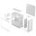 Fractal Design Pop 2 Air White TG RGB Midi Tower Weiß