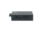 LevelOne Smart Gigabit RJ45-SC Medienkonverter, Singlemode-Glasfaser, 1310 nm, 20 km, kompatibel mit 19-Zoll-Rack-Montagegehäusen