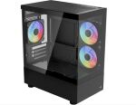 AeroCool Geh Viewport Mini-G-BK-v4 Micro/MiniITX ARGB black