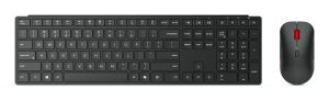 Lenovo 4X31S04814 Tastatur Maus enthalten Büro RF Wireless + Bluetooth Deutsch Schwarz