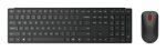 Lenovo 4X31S04814 Tastatur Maus enthalten Büro RF Wireless + Bluetooth Deutsch Schwarz