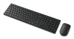 Lenovo 4X31S04814 Tastatur Maus enthalten Büro RF Wireless + Bluetooth Deutsch Schwarz