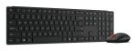 Lenovo 4X31S04814 Tastatur Maus enthalten Büro RF Wireless + Bluetooth Deutsch Schwarz