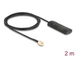 DELOCK GSM UMTS LTE WLAN 2,4 GHz Antenne SMA Stecker 2 dBi