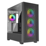 Xilence Xilent Flux Midi Tower Schwarz