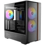 Antec FLUX REAR Midi Tower Schwarz