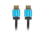 Lanberg CA-HDMI-P20CU-0010-BK HDMI-Kabel 1 m HDMI Typ A (Standard) Schwarz, Blau