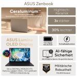 ASUS Zenbook S16 UM5606GA-SR305W Copilot+ PC AMD Ryzen AI 9 465 Laptop 40,6 cm (16") Touchscreen 3K 32 GB LPDDR5x-SDRAM 1 TB SSD Wi-Fi 7 (802.11be) Windows 11 Home Grau