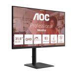 AOC E4 Q32E4U Computerbildschirm 80 cm (31.5") 2560 x 1440 Pixel Quad HD LED Schwarz