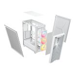 Corsair Midi Tower 3200D RS ARGB PC Case Weiß