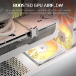 Corsair Midi Tower 3200D RS ARGB PC Case Weiß