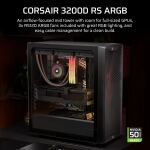 Corsair 3200D RS ARGB Mid-Tower PC Case - Smoke Midi Tower Schwarz