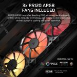 Corsair 3200D RS ARGB Mid-Tower PC Case - Smoke Midi Tower Schwarz