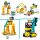 Lego DUPLO Baustelle mit Baufahrzeugen   3-in-1-Set--10476