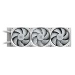 GIGABYTE GAMING 360 ICE Flüssigkeitskühler für CPU - 3x120 mm ARGB-Lüfter, Schiebe-Verriegelungsmechanismus, DAISY-CHAIN, Kompatibel mit Intel LGA 1851 und AMD AM5
