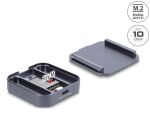 DELOCK magnet. Gehäuse USB-C 10Gbps -> 1x M.2 NVME/ SATA SSD
