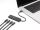 DELOCK USB 10Gbps USB-C Hub mit 4x USB-C Buchse schwarz