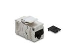 DELOCK Keystone Modul RJ45 BU < BU Cat.6A Schraubschutzkappe