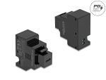 DELOCK Keystone Modul mit USB-C Ladebuchse PD 20W schwarz