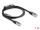 DELOCK RJ45 Kabel ST < ST mit Schalter Cat.6 F/UTP 1m
