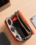 Inateck ABM33 Personal Organizer Nylon Orange, Schwarz