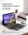 Inateck KB002_BLACK Tastatur für Mobilgeräte QWERTZ Bluetooth Schwarz