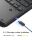 Inateck KB002_BLACK Tastatur für Mobilgeräte QWERTZ Bluetooth Schwarz