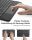 Inateck N0064 27,9 cm (11") Folio Schwarz