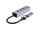 Conceptronic ABBY25G USB zu Gigabit-Netzwerkadapter mit 3-Port-USB-Hub