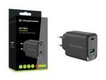 Conceptronic ALTHEA20B45 2-Port 45W GaN USB-PD-Ladegerät, USB-C x 1, USB-A x 1, QC 3.0, PPS