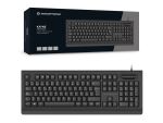 Conceptronic KAYNE01ES USB-Tastatur mit Smart ID-Kartenleser, Spanisches Layout