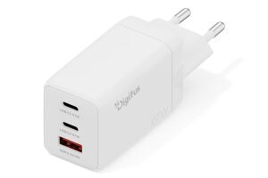 Digitus USB GaN Charger 67W, 2x USB-C, 1x USB-A