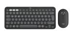 Logitech 920-012203 Tastatur Maus enthalten Universal RF Wireless + Bluetooth QWERTZ Deutsch Graphit