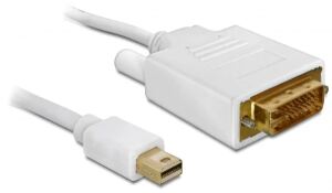 DeLOCK 82918 Videokabel-Adapter 2 m mini Displayport Weiß