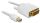 DeLOCK 82918 Videokabel-Adapter 2 m mini Displayport Weiß