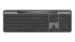 Logitech Signature Slim Solar+ K980 Tastatur Universal RF Wireless + Bluetooth QWERTZ Deutsch Graphit