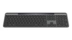Logitech Signature Slim Solar+ K980 Tastatur Universal RF Wireless + Bluetooth QWERTZ Deutsch Graphit